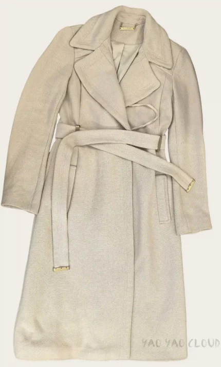 DVF wool coat
